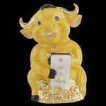 Trâu Hạnh Phúc 9.5cm – Màu Vàng Nghệ – Trang trí vàng 24k  396,000 ₫