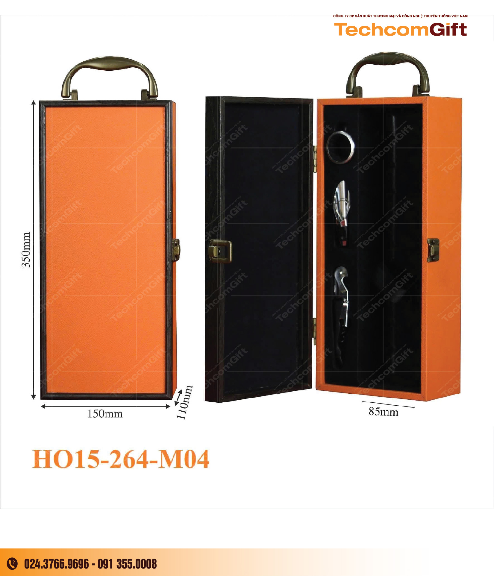 Hộp Da Đựng Rượu - Ảnh 2