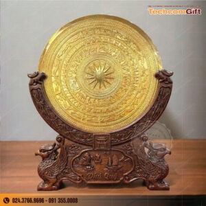 Biểu Trưng Gỗ Đồng Để Bàn