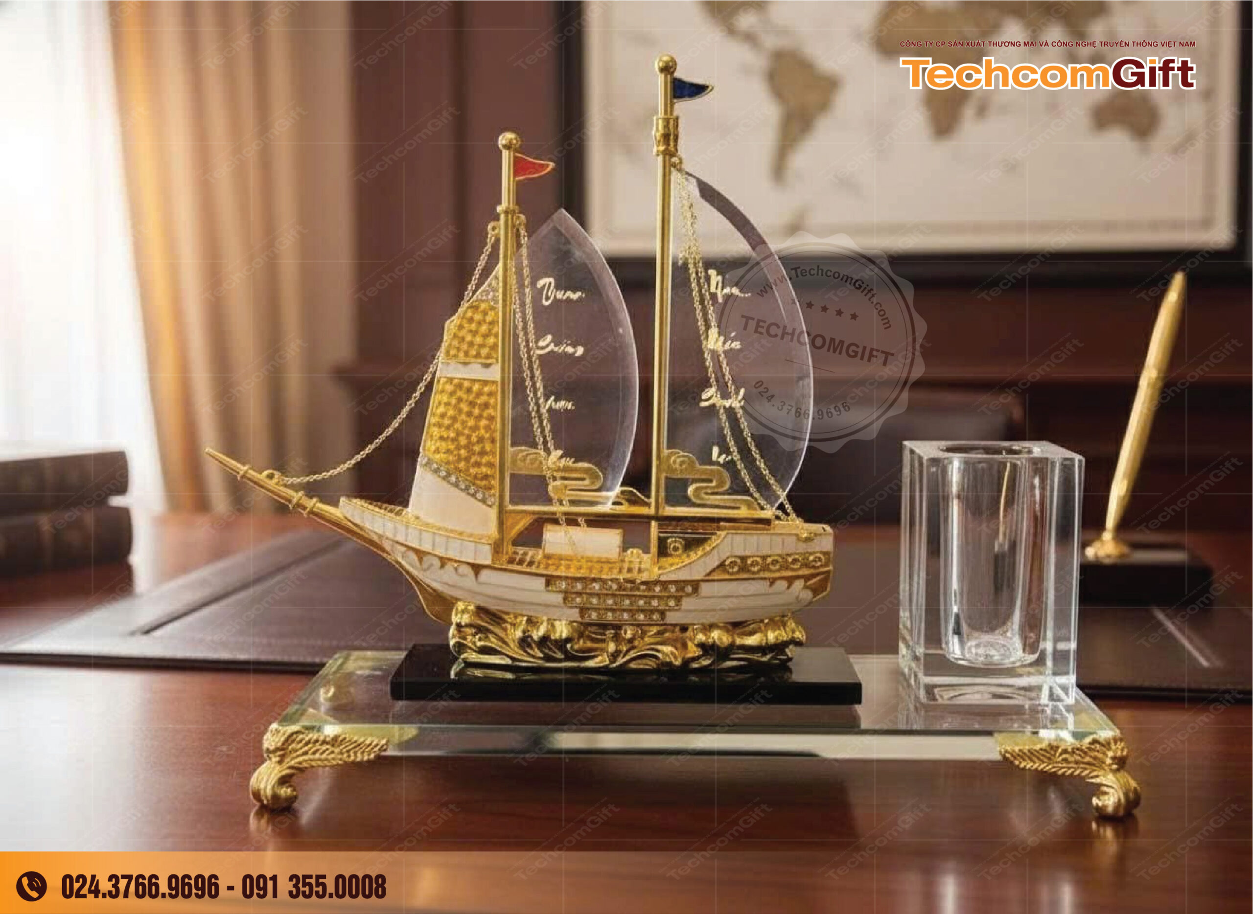 Biểu Trưng Phale Ống Cắm Bút 03